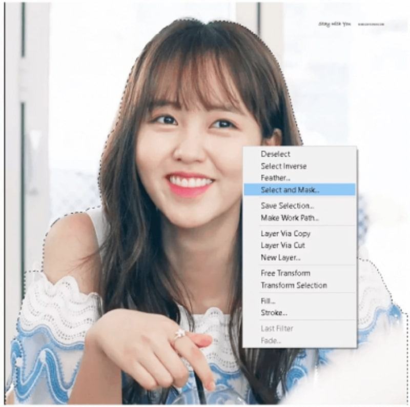 select and mask