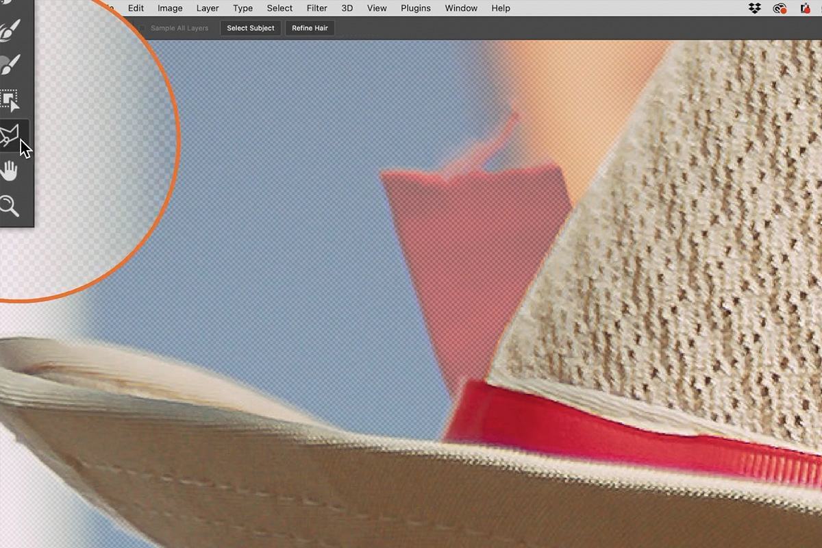 Cách sử dụng công cụ Select and Mask trong Photoshop 16 cach su dung cong cu select va mask trong photoshop 18