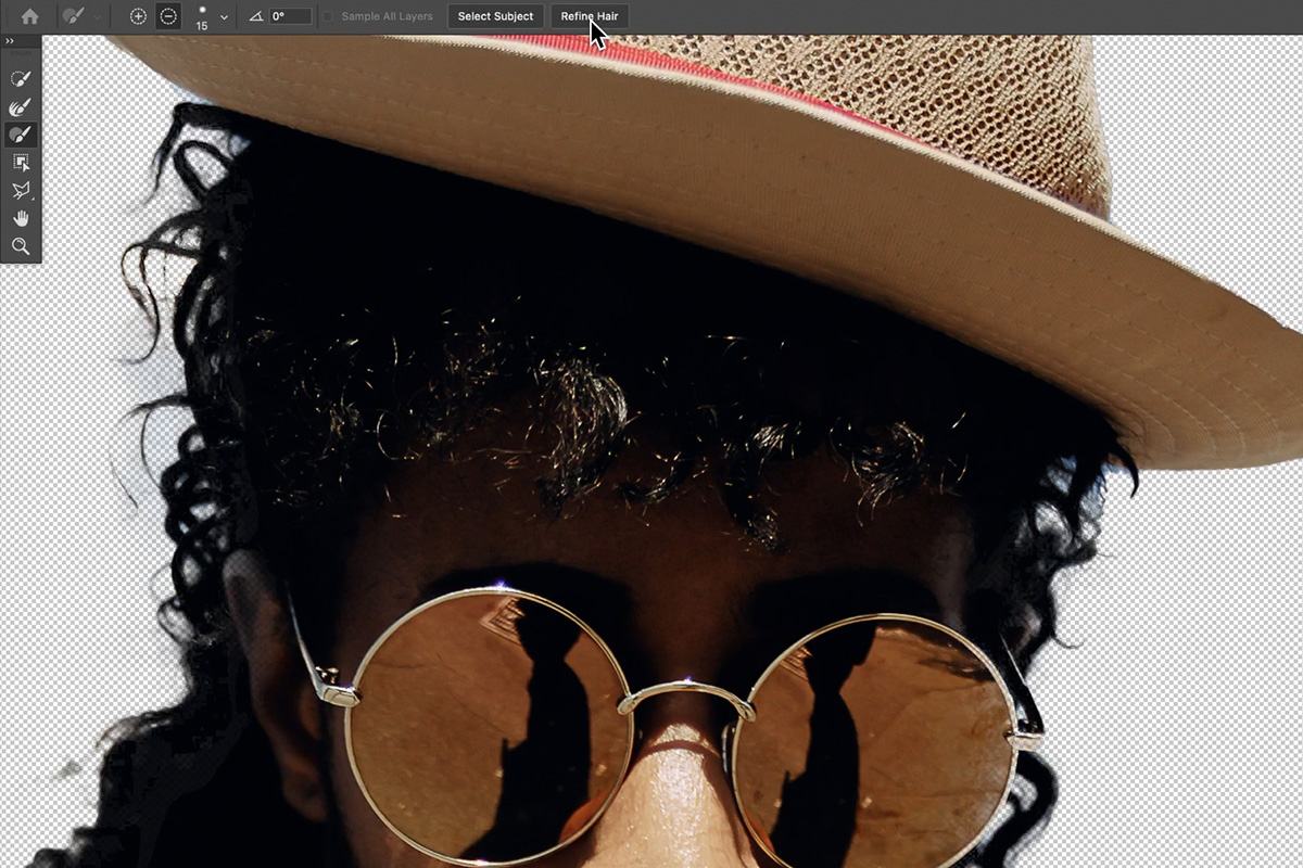 Cách sử dụng công cụ Select and Mask trong Photoshop 23 cach su dung cong cu select va mask trong photoshop 25