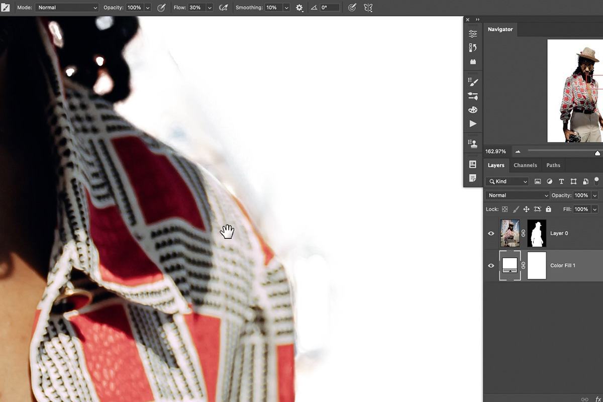 Cách sử dụng công cụ Select and Mask trong Photoshop 28 cach su dung cong cu select va mask trong photoshop 30