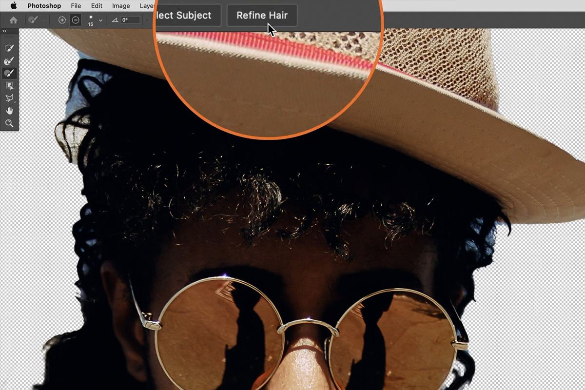 Cách sử dụng công cụ Select and Mask trong Photoshop 22 cach su dung cong cu select va mask trong photoshop24