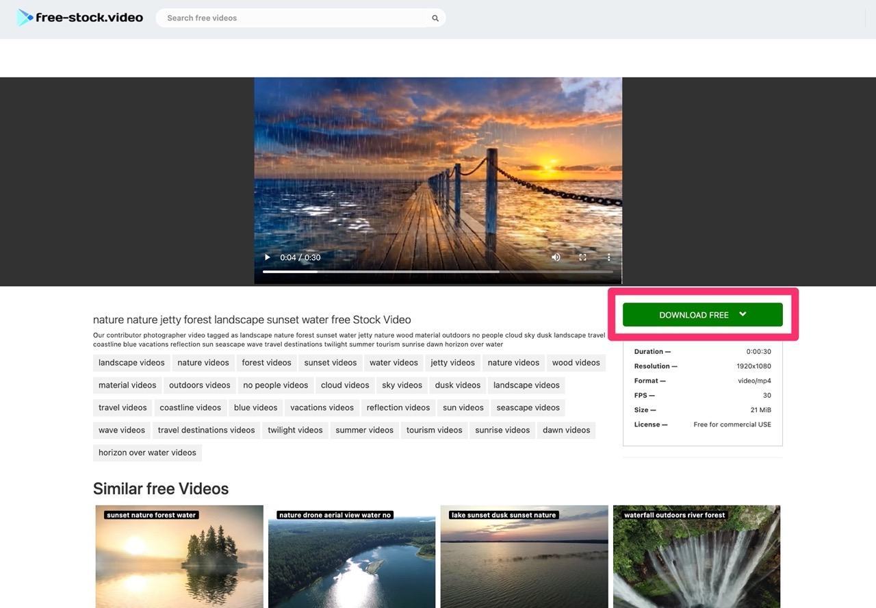 Thư viện video 4K miễn phí sử dụng cho thương mại 3 thu vien video 4k mien phi su dung thuong mai 02