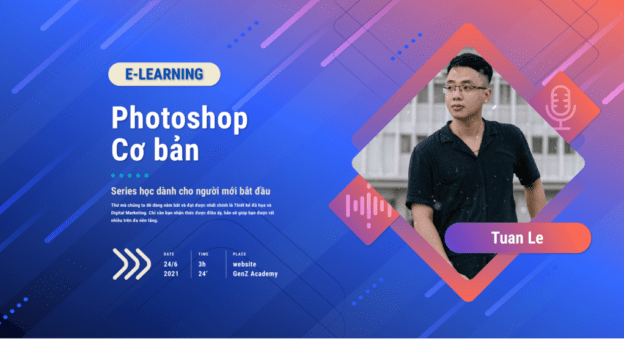 banner photoshop co ban e learning