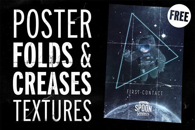 Download Free Photoshop Poster Folds And Creases Textures-GenZ Academy