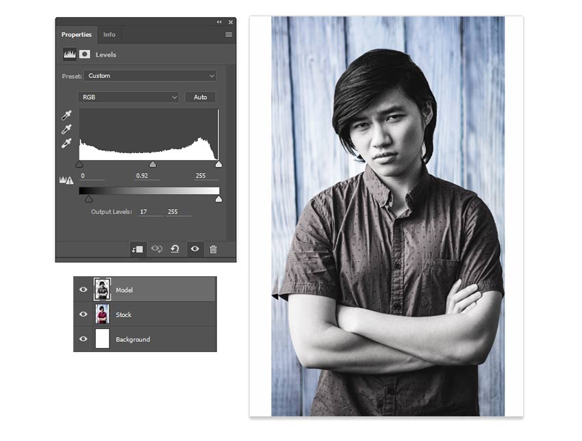 Làm thế nào tạo ra hiệu ứng ảnh Glitch cực "cool" trong Photoshop 7 GlitchEffect desaturate2