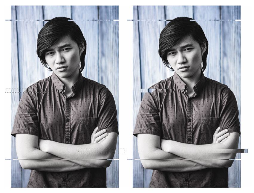 Làm thế nào tạo ra hiệu ứng ảnh Glitch cực "cool" trong Photoshop 11 GlitchEffect distortion3