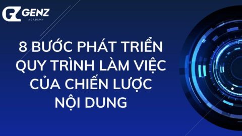 8 Bước Phát Triển Quy Trình Làm Việc Của Chiến Lược Nội Dung-GenZ Academy