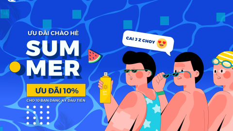 ƯU ĐÃI CHÀO HÈ - GIẢM 10% HỌC PHOTOSHOP-GenZ Academy