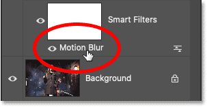 Cách Tạo Hiệu Ứng Mưa Cho Ảnh Bằng Photoshop 45 click motion blur smart filter 44