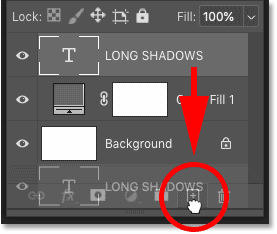 Tạo Hiệu Ứng Bóng Dài Cho Văn Bản Với Photoshop 4 copy type layer 04 1
