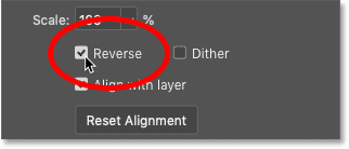Tạo Hiệu Ứng Bóng Dài Cho Văn Bản Với Photoshop 51 reverse gradient option 51