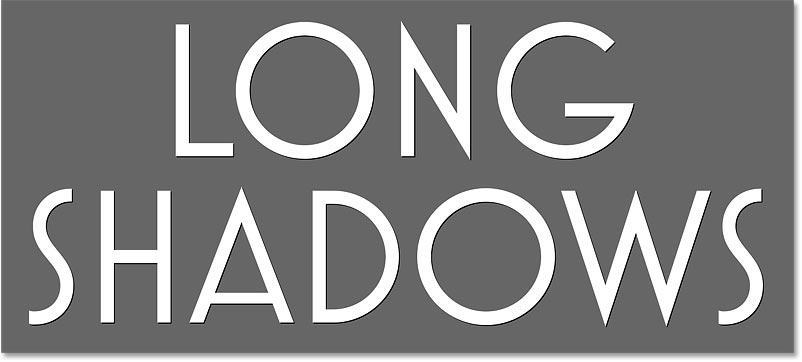 Tạo Hiệu Ứng Bóng Dài Cho Văn Bản Với Photoshop 18 text shadow appears 18
