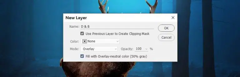 Tạo Hình Ảnh Con Nai Huyền Bí Trong Photoshop 21 20.18