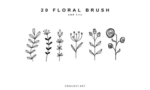 Bo 20 Brush hoa tiet Hoa la mien phi 2