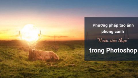 Phương pháp tạo ảnh phong cảnh “Hươu siêu thực” trong Photoshop-GenZ Academy