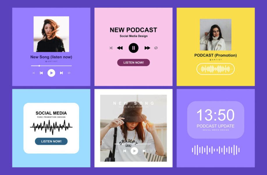 template phong cach podcast scaled