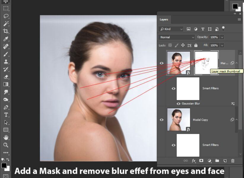 10 Bước Đơn Giản Làm Mềm Mịn Da Ngay Trong Photoshop 9 10 buoc don gian lam min da ngay trong photoshop 10