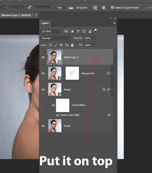 10 Bước Đơn Giản Làm Mềm Mịn Da Ngay Trong Photoshop 11 10 buoc don gian lam min da ngay trong photoshop 12