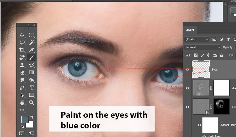 10 Bước Đơn Giản Làm Mềm Mịn Da Ngay Trong Photoshop 24 10 buoc don gian lam min da ngay trong photoshop 25