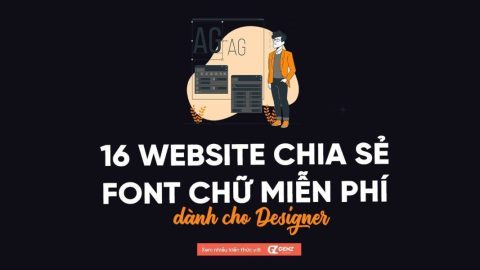 16 Website Chia Sẻ Font Chữ Miễn Phí Dành Cho Designer-GenZ Academy
