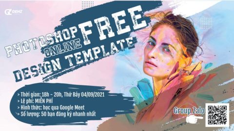 Chuỗi Buổi Học Photoshop Miễn Phí Dành Riêng Cho Thành Viên Group Zalo-GenZ Academy