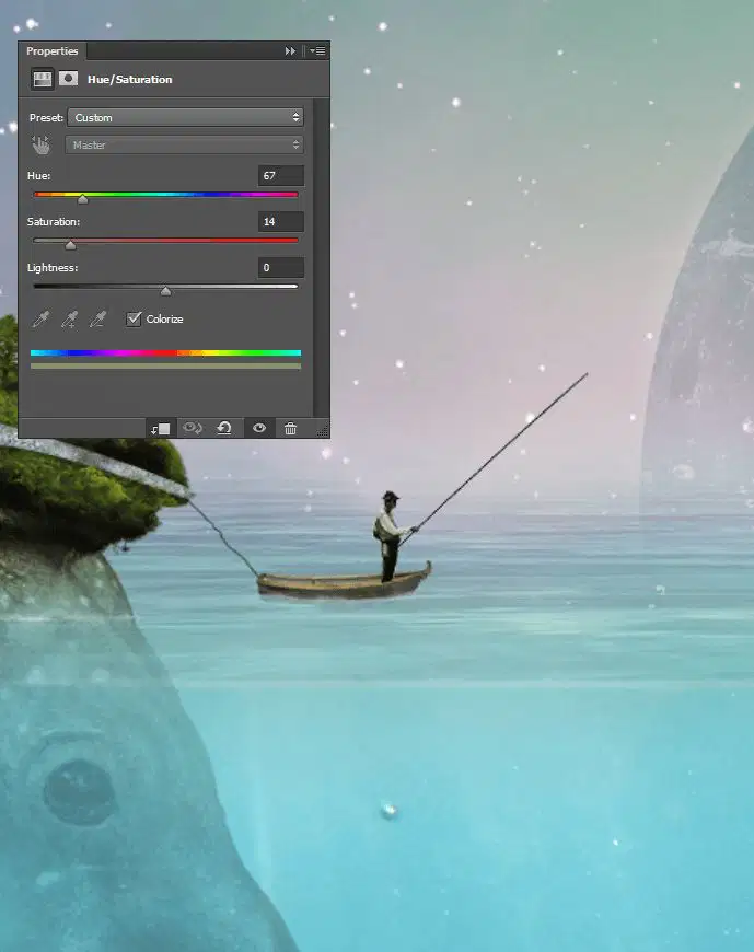 Hướng Dẫn Tạo Ảnh Ngư Dân Và Cá Mập Đầy Ấn Tượng Trong Photoshop 35 huong dan tao anh ngu dan va ca map day an tuong trong photoshop 35
