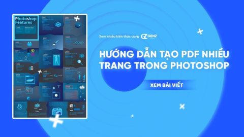 Hướng dẫn tạo PDF nhiều trang trong Photoshop-GenZ Academy
