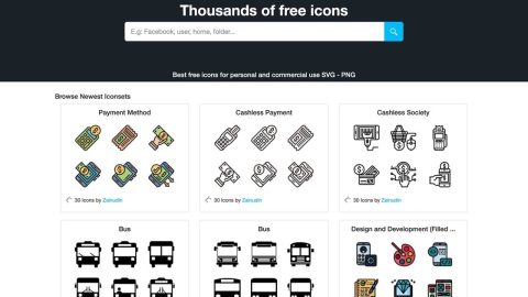 Trang web chứa icon miễn phí sử dụng thương mại-GenZ Academy