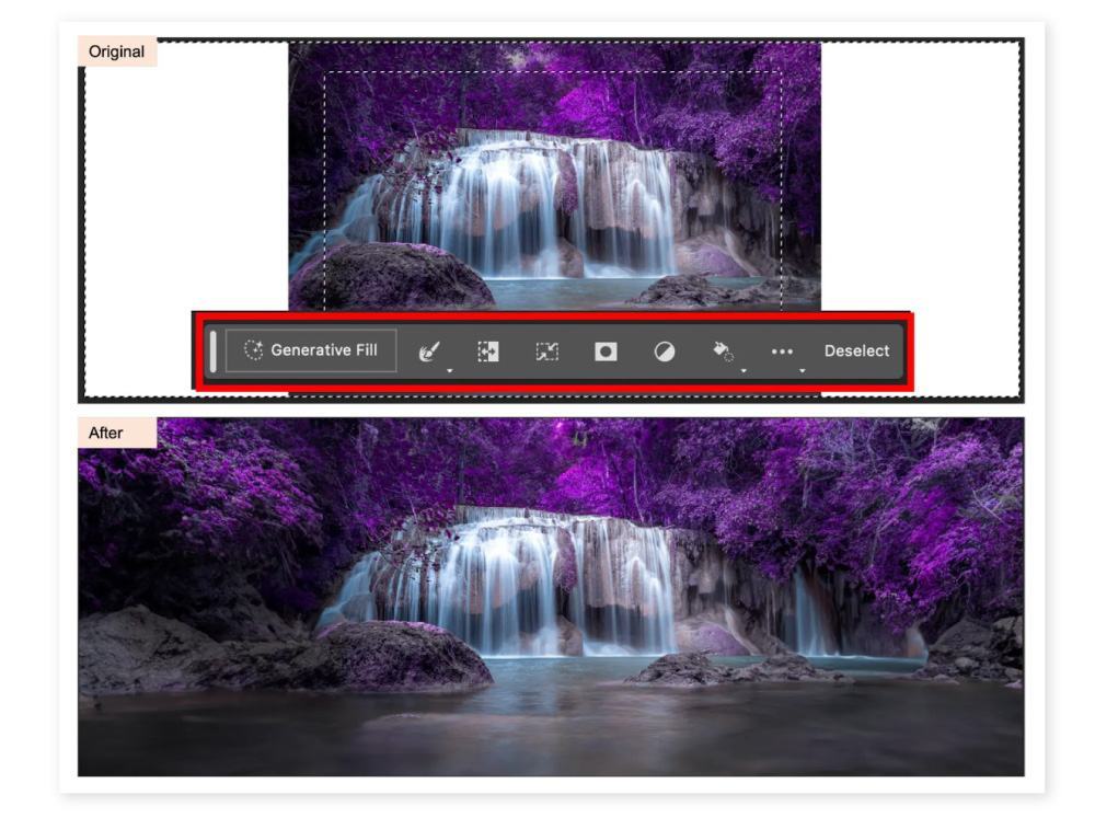 Adobe Firefly ra mắt tính năng Generative Fill trong Photoshop 5 genz academy adobe firefly 5