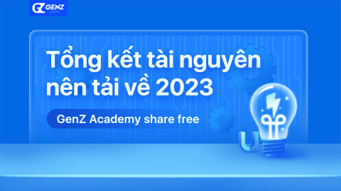 Tổng kết tài nguyên thiết kế miễn phí 2023-GenZ Academy