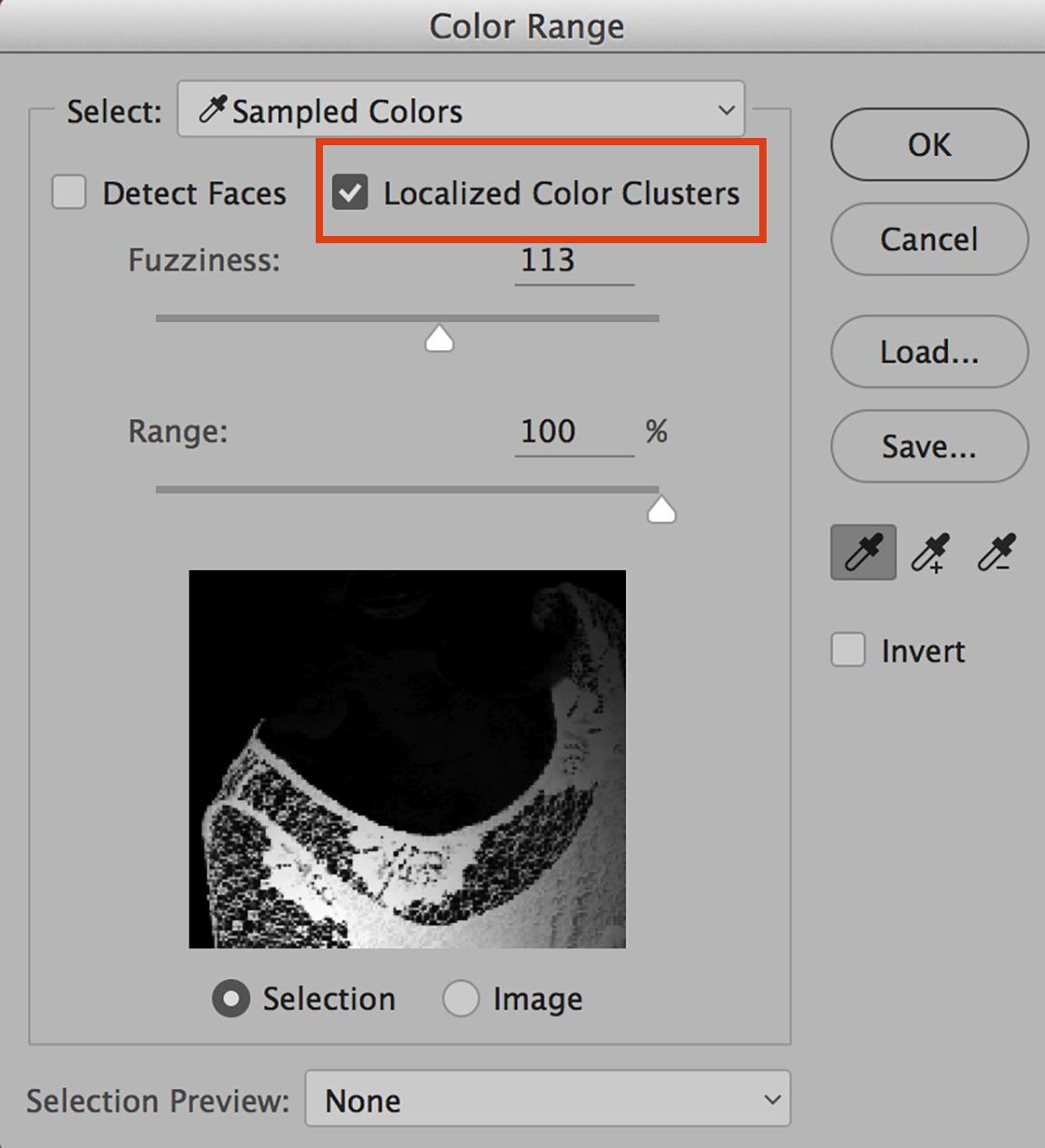 Cách Thay Đổi Tông Màu Da Trong Photoshop 7 BC select color range 8
