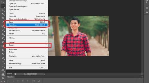 Xuất ảnh trong Photoshop – Lưu file jpg, png, jpeg trong Photoshop-GenZ Academy