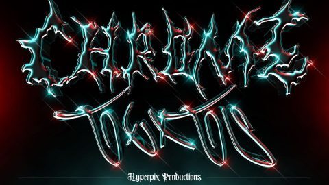 3D Chrome Text Style-GenZ Academy