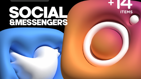 3D Bubble icons - UI8-GenZ Academy