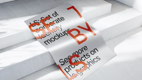Metallic Paper Mockups - Premium-GenZ Academy