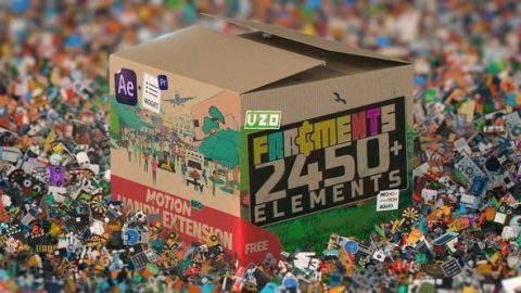 Fragments | Premiere Pro | 2450+ Animated 2D Elements-GenZ Academy