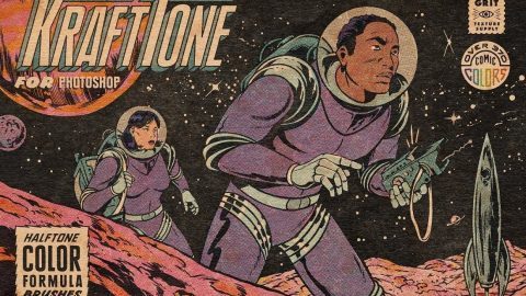 KraftTone Comic Brushes for Photoshop-GenZ Academy