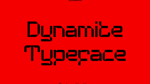 Dynamite Font-GenZ Academy