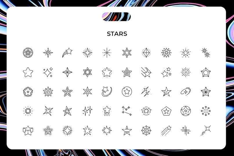 Bộ sưu tập 50 ngôi sao và pháo sáng hữu ích hình minh họa sẵn có - GenZ Academy-GenZ Academy