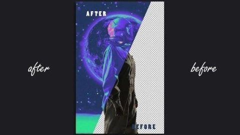 Space Axit - Poster PSD-GenZ Academy