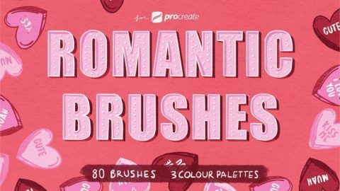 Romantic Brushes for Procreate-GenZ Academy