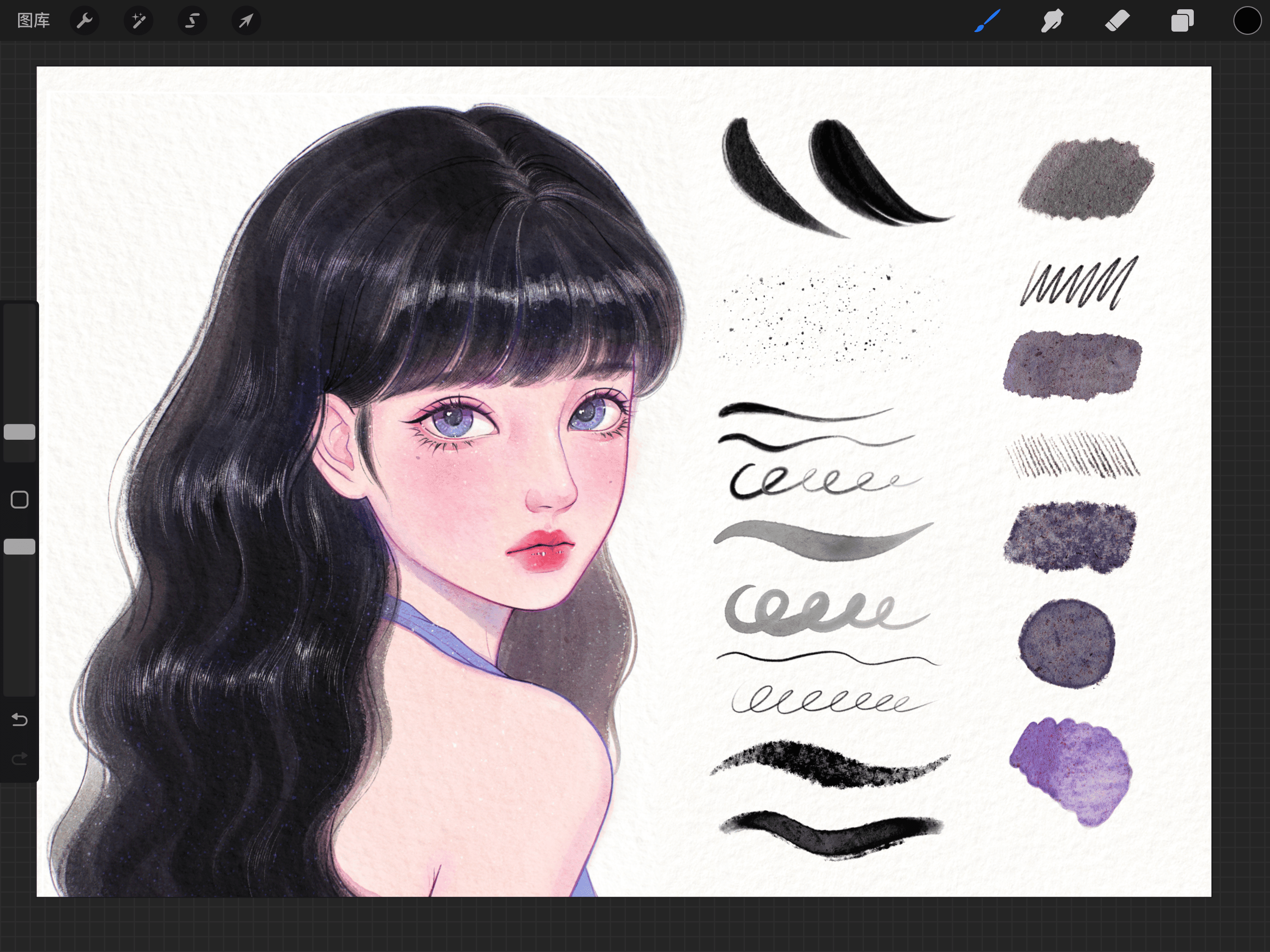 Procreate Texture Brushes by BigPear Liu 2 20230925141121546-WechatIMG16244