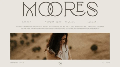 Moores Modern Serif Business Font-GenZ Academy