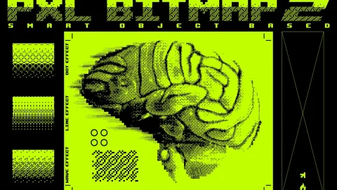 Pxl Bitmap 2 - Hiệu ứng Photoshop-GenZ Academy