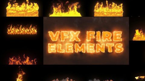 VFX Fire Elements - After Effect-GenZ Academy