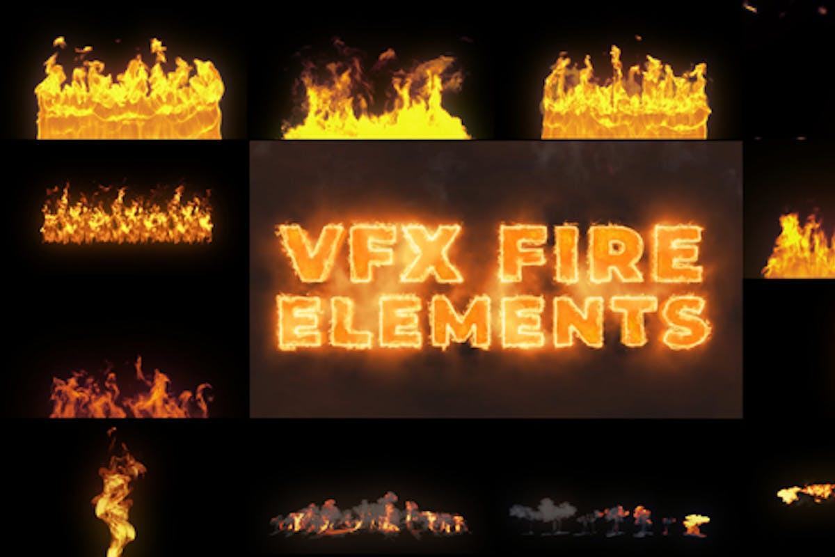 VFX Fire Elements - After Effect - GenZ Academy-GenZ Academy