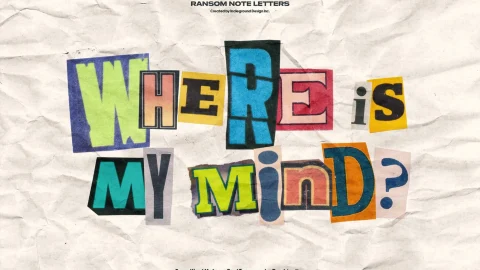 RANSOM NOTE LETTERS - Element PNG-GenZ Academy