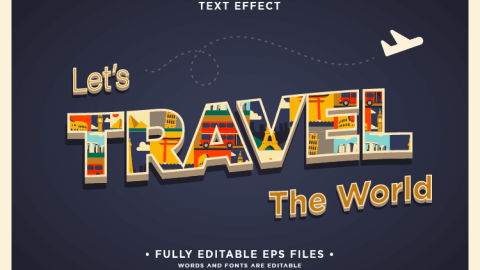 Text Effect - Retro - Font - Genz Academy-GenZ Academy