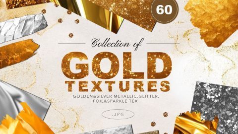 15 FREE Gold & Silver Textures-GenZ Academy