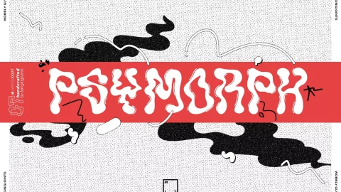 Psymorph – Trippy Display Font-GenZ Academy